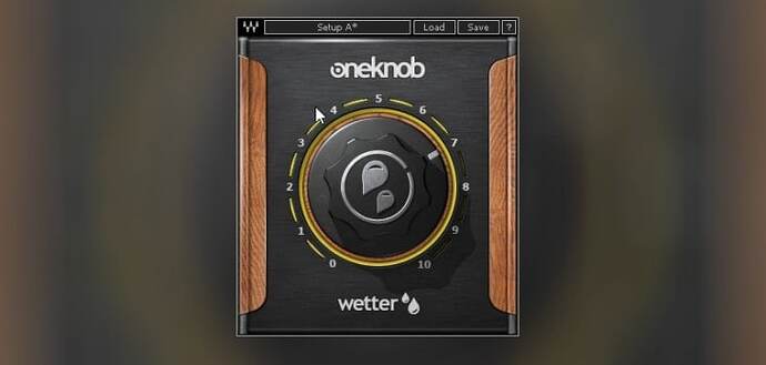 OneKnob Wetter by Waves